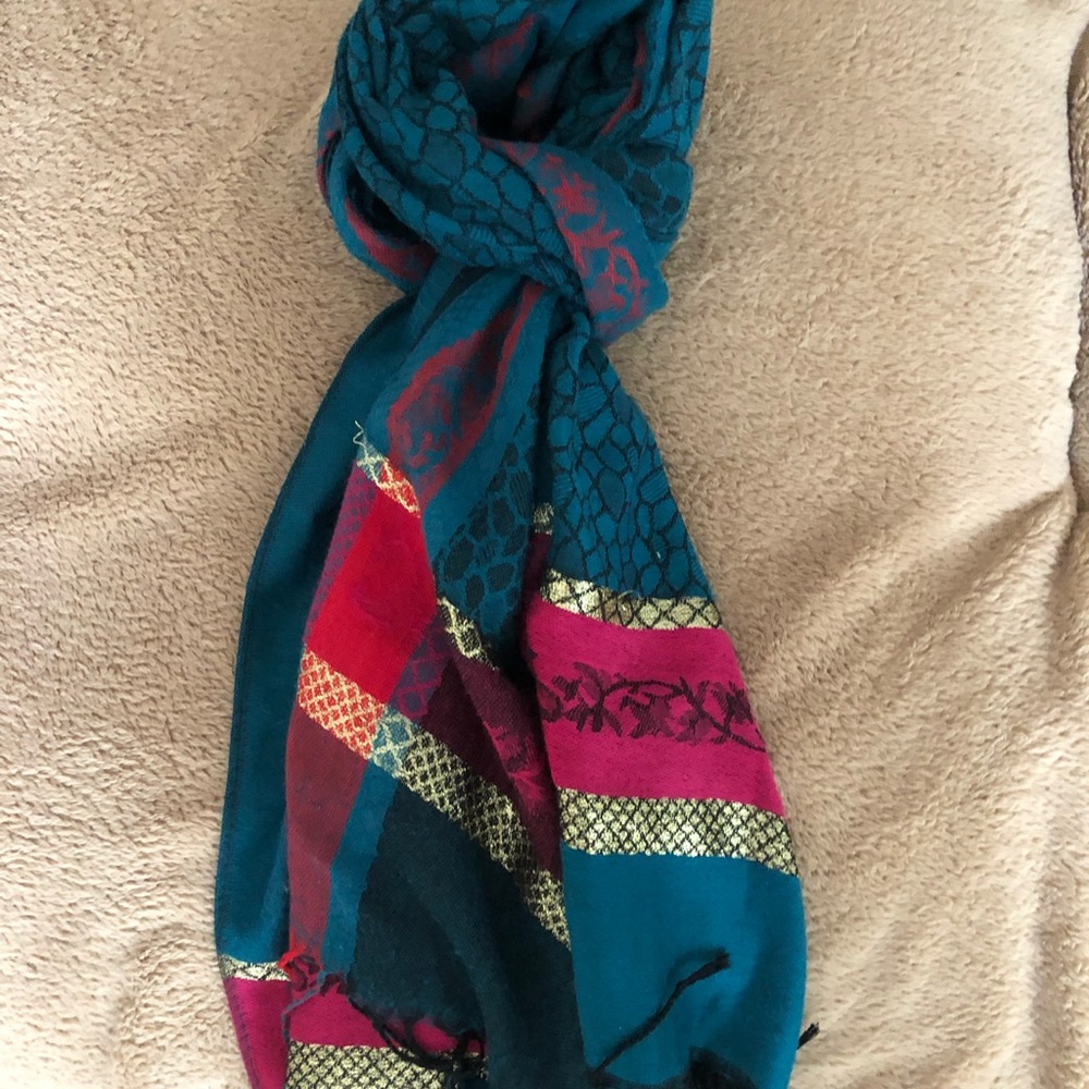 Embroidered Scarf - Picture 2 of 7